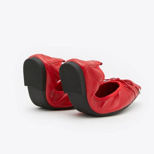 Giày Bệt Nữ Pazzion 733-3 - RED - Màu Đỏ Size 35-4